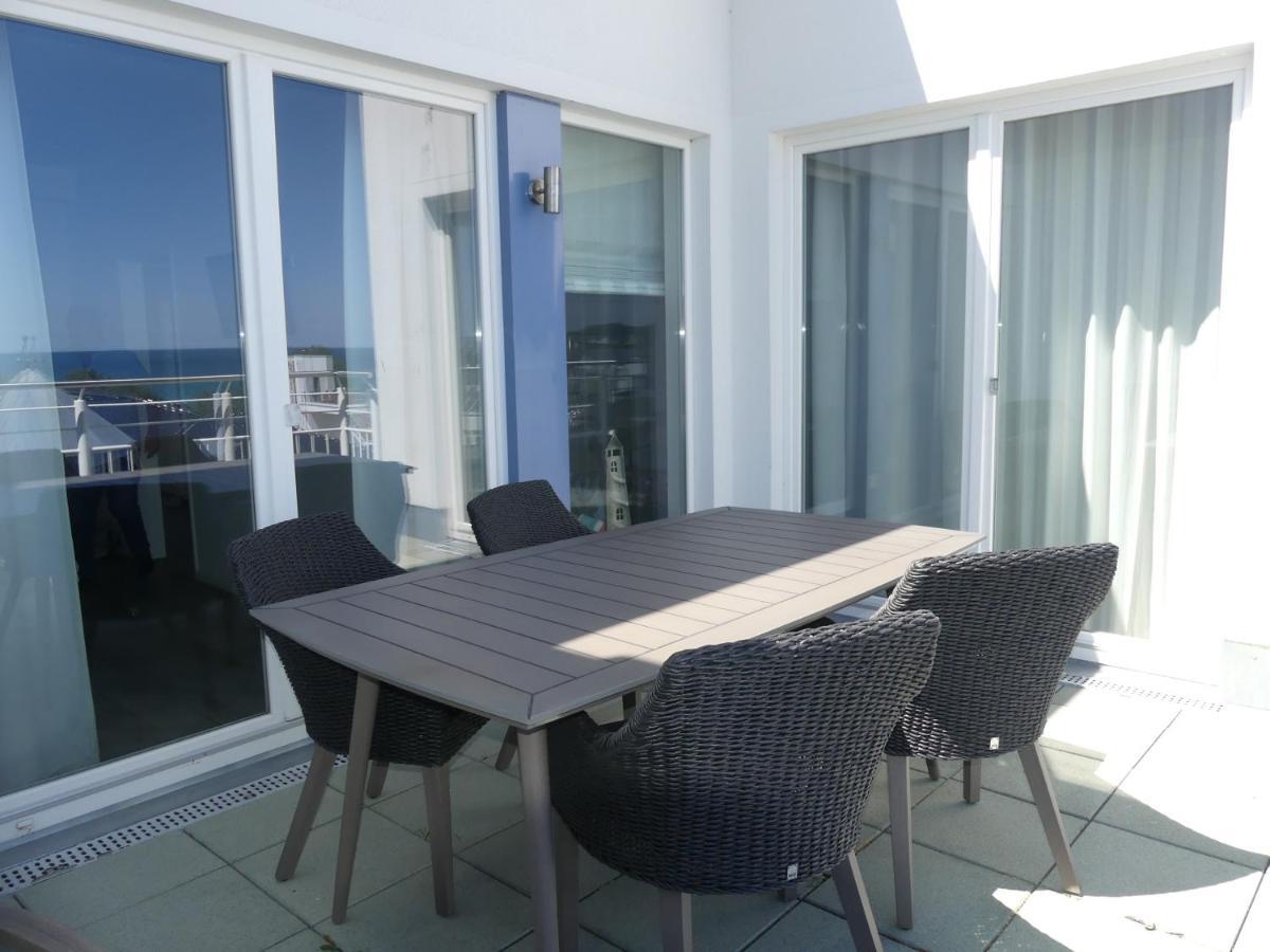Strandnahe Fewos Mit Meerblick Und Dachterrasse, Residenz Bel Vital - Kategorie E Binz Ruang foto