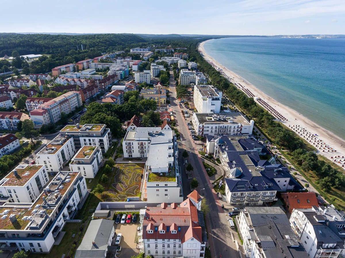 Strandnahe Fewos Mit Meerblick Und Dachterrasse, Residenz Bel Vital - Kategorie E Binz Bagian luar foto