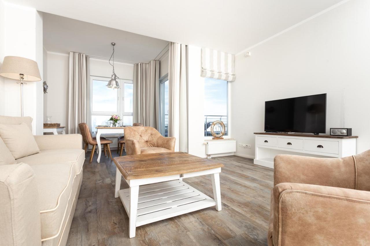 Strandnahe Fewos Mit Meerblick Und Dachterrasse, Residenz Bel Vital - Kategorie E Binz Ruang foto